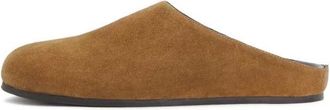 Kazar Suede flip-flops met ingebouwde voorkant - Heren - Slip ons - Bruin - 40 EU - Su&egrave;de - Schoenen