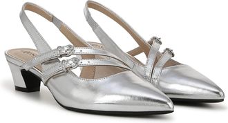 Life Stride Lifestride Monique J0936S2020 Pump Womens Silver Slingback HTAT1851
