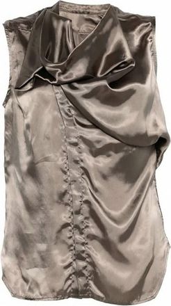 Rick Owens Island Sleeveless Shirt