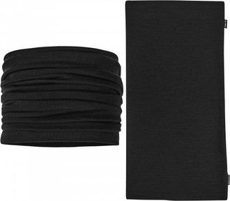LOEFFLER Multifunctional Merino Tube Halstuch - Unisex | schwarz