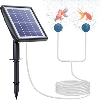 OEM Aireador Solar Para Estanques, Bater&iacute;a De 2200 Mah, Bomba De Ox&iacute;geno, Acuario, Bomba De Aire, Suministro Eficaz De Ox&iacute;geno Para Jard&iacute;n, Estanque, Hidr