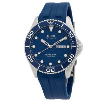 Mido Ocean Star 200C Automatic Blue Dial Mens Watch M0424301704100