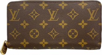Louis Vuitton Brown Coquelicots Long Wallet (Bi-Fold) (Pre-Owned)