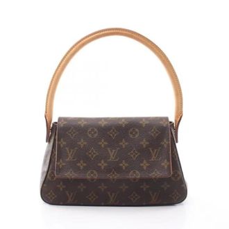 Louis Vuitton Tweedehands Canvas Louis Vuitton tassen - Dames - Pre-owned - Bruin - Maat: ONE Size