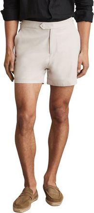 Reiss Sun Side Adjuster Swim Trunks in Off White at Nordstrom, Size Xx-Large
