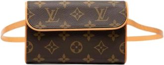 Louis Vuitton Pre-owned Belt Bags, female, Brown, Size: ONE SIZE Pre-owned Fabric Crossbody Bag