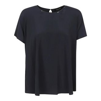 Fabiana Filippi T-Shirts, female, Blue, Size: 2XS Top