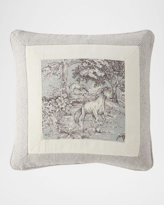 Sherry Kline Home Yellowstone Framed Pillow, 20 Square