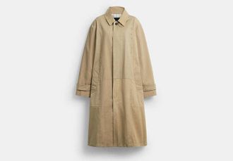 Coach Repurposed Cotton Trench Coat