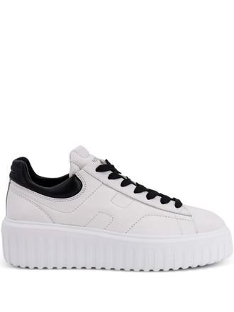 Hogan H-stripes sneakers - White