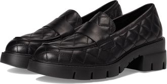 Vaneli Womens Narda Loafer, Black Nappa, 7.5 Narrow