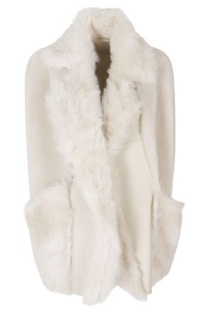 BLANCHA Butter Merino Toscana Shearling Vest