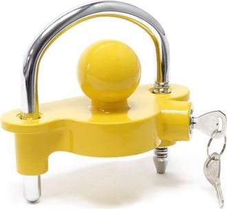 OEM Cierre De Remolque Con Anilla Para Candado De Seguridad Para Caravana, Entrada De Enganche De 50 Mm