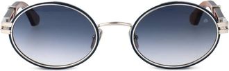 Maybach Eyewear Occhiali da sole ovali - Blu