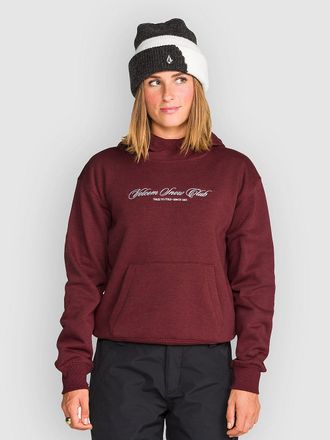 Volcom Alpine All Day P/O Sudadera de forro polar rojo