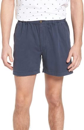 Vintage 1946 Snappers Elastic Waist 5.5 Inch Stretch Shorts in Navy at Nordstrom Rack, Size Xx-Large