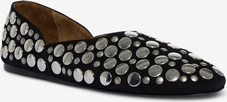 Khaite Lederballerinas mit runder Spitze Jane