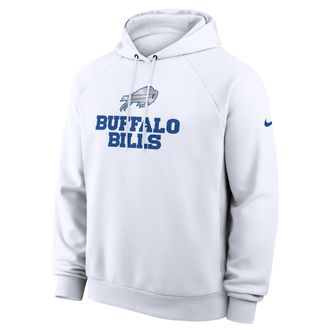 Nike Buffalo Bills Rivalries Collection Primary Nike Mens Dri-FIT NFL Pullover Hoodie in White | 03EJ10A81-W2J