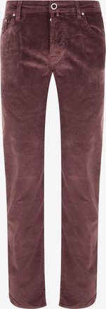 Jacob Cohen Hose mit geradem Bein aus Cordsamt Bard