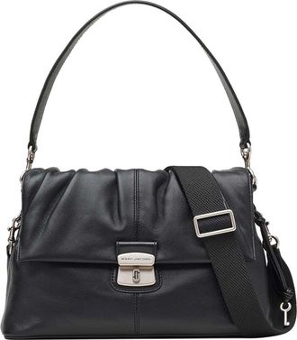 Marc Jacobs Black Cristina Large Shoulder Bag