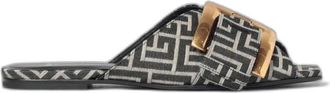 Balmain Anthem Sandals - Shoes - Mujer - Multicolor - 36 EU