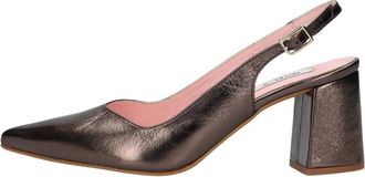 Notre-V Dames, Schoenen, Grijs, Maat: 38 EU Leer