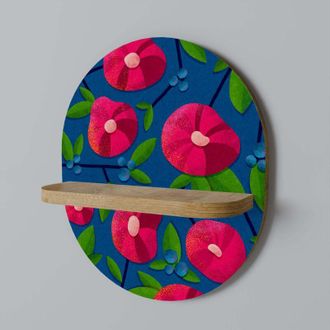 OEM Pensamientos De Primavera Estante Ovalado