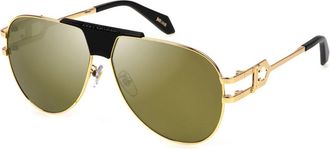 Just Cavalli SJC095 300G Mens Sunglasses Gold Size 62