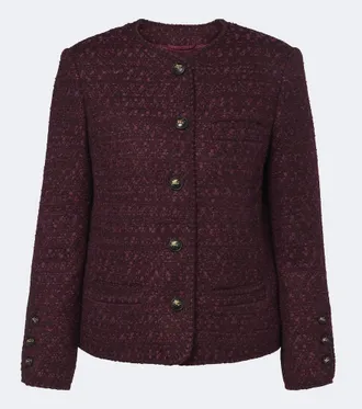 Etro Wool-blend tweed jacket