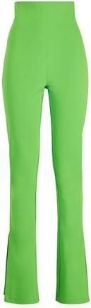 8 by YOOX STRETCH HIGH-WAIST SPLIT HEM TROUSERS