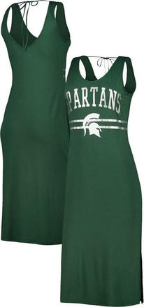 G-III 4Her by Carl Banks Womens G-III 4Her by Carl Banks Green Michigan State Spartans Training V-Neck Maxi Dress at Nordstrom, Size Small