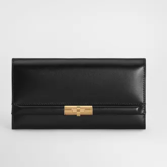 Dolce & Gabbana Marlene Wallet In Calfskin - Woman Wallets And Small Leather Goods Black Onesize