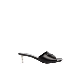 GCDS Gcds, Dames, Schoenen, Zwart, Maat: 40 EU Leer