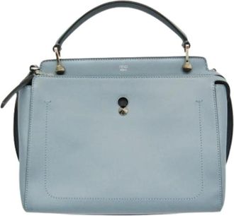 Fendi Pre-owned Dotcom Handtas - Dames - Vintage Handtas - Blauw - ONE Size - Leer - Vintage