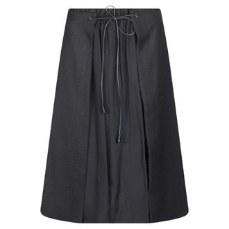 Moncler Gonna In Re-Nylon - Skirts - Mujer - Negro - 2XS
