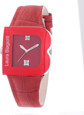 Laura Biagiotti Leather Dress Womens Watch