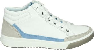 Ara Schoenen, Dames, Wit, 37 EU, Leer, Sportieve Witte Leren Sneakers