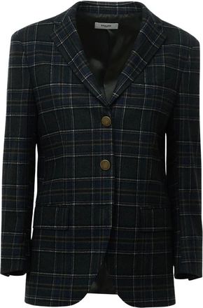 Saulina Milano Blazer monopetto - - Jackets - Donna - Verde - S