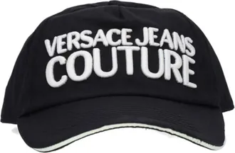 Versace Jeans Couture Zwarte Hoeden & Beanies 73Yazk 21Zs 352899 - unisex - Petten - Zwart - ONE Size - Accessoires