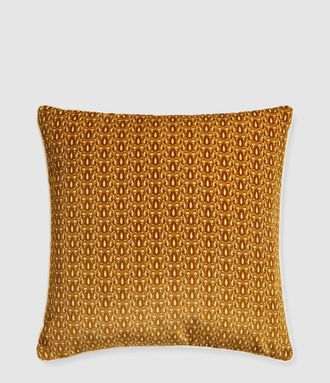 Maison Sarah Lavoine Coussin Maillon Ocre 42x42cm