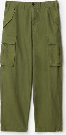 Burberry Cotton Cargo Trousers