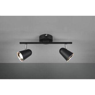 Reality Foco Toulouse Negro 2 Spot Led L34 Cm Trio Lighting