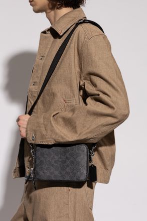 Coach Shoulder Bag, Mens, Black