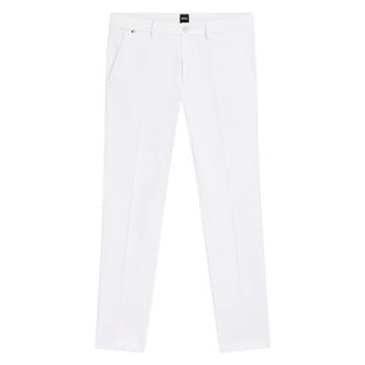 HUGO BOSS Broeken, Heren, Wit, W35 L34, Hugo Boss-Broek