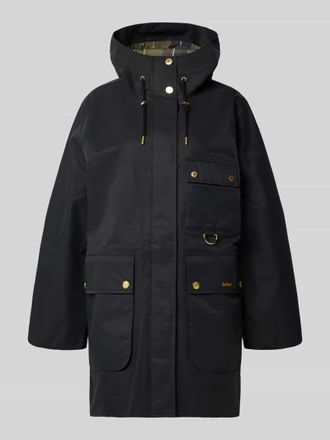 Barbour Regular Fit Funktionsjacke mit Kapuze ARLA in Black, Gr&ouml;&szlig;e 36