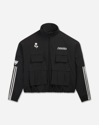 adidas Men s Willy Chavarria Cargo Track Jacket Black