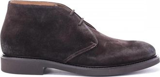 Doucal's Chukka Oil Terre leren schoenen - Heren - Veterlaarzen - Bruin - 41 EU - Leer - Schoenen