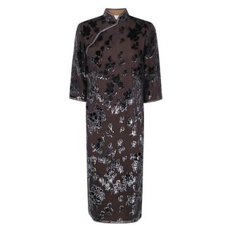 Pierre-Louis Mascia Maxi Dresses - Dresses - Mujer - Marr&oacute;n - M