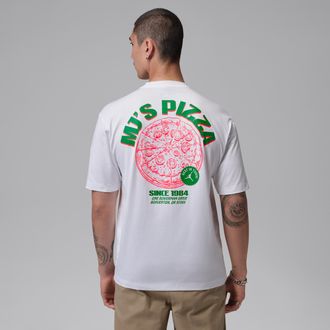 Nike Jordan Mens Jordan Graphic T-Shirt in White | IF3166-100