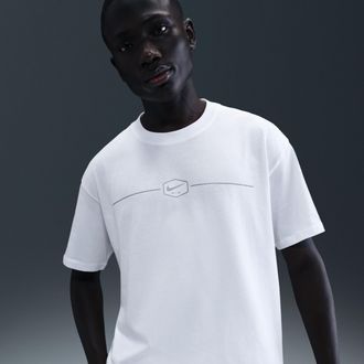 Nike Mens Nike Sportswear Max90 T-Shirt in White | HV0133-100